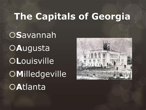 capital of georgia|capital of georgia before atlanta.